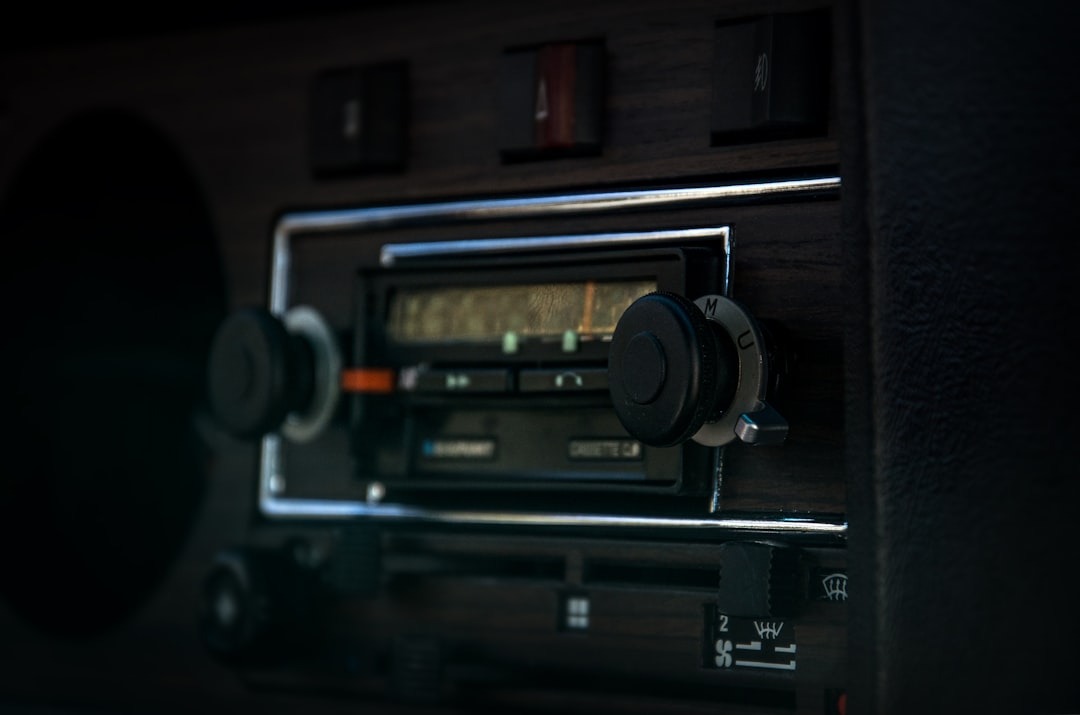 Old car radio